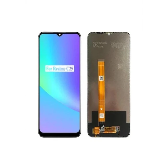 Realme C25 Dokunmatik Ekran (Siyah)