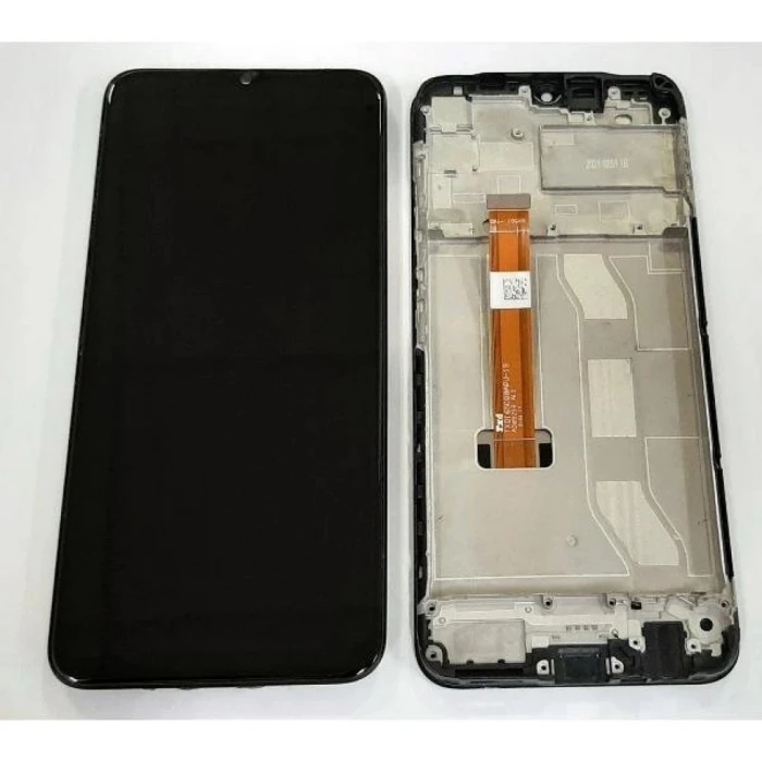 Realme C25 Ekran Dokunmatik Çıtalı (Siyah)
