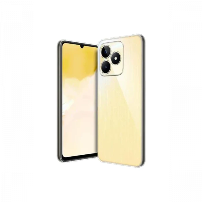 Realme C53 Kılıf Lüx Şeffaf Silikon