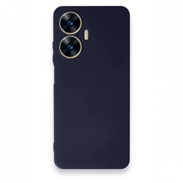 Realme C55 Kılıf First Silikon - Lacivert