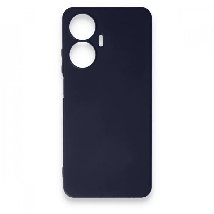 Realme C55 Kılıf First Silikon - Lacivert