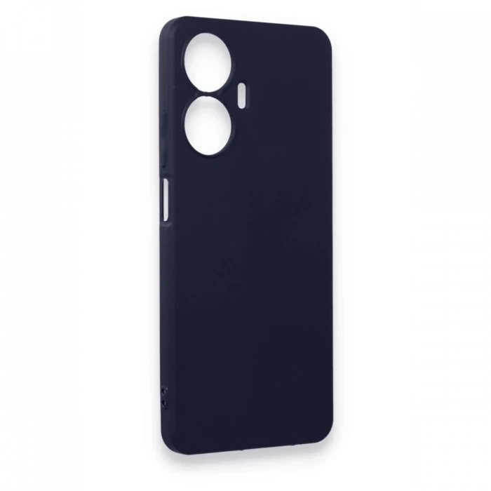 Realme C55 Kılıf First Silikon - Lacivert