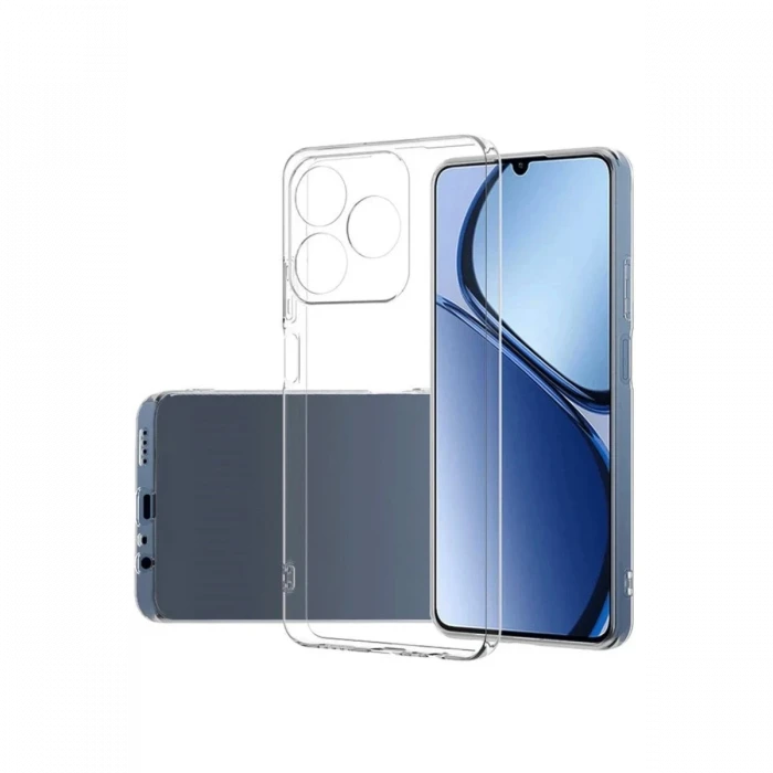 Realme C61 Kılıf Lüx Şeffaf Silikon