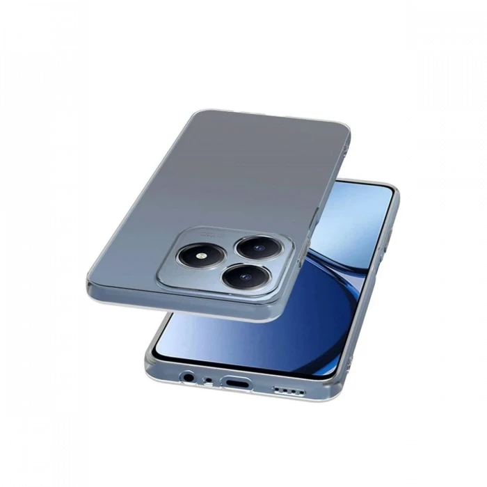 Realme C61 Kılıf Lüx Şeffaf Silikon
