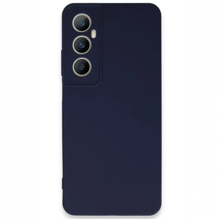 Realme C65 Kılıf First Silikon - Lacivert
