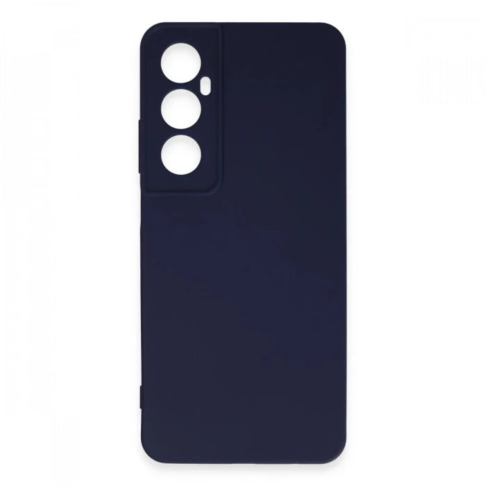 Realme C65 Kılıf First Silikon - Lacivert