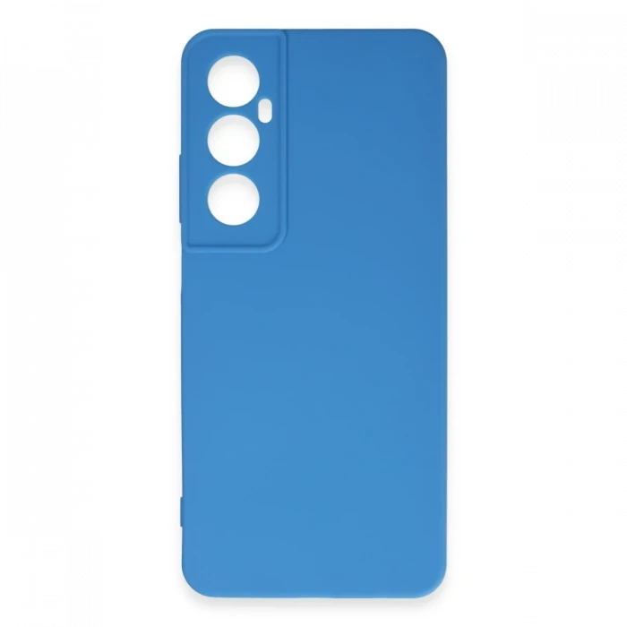 Realme C65 Kılıf First Silikon - Mavi