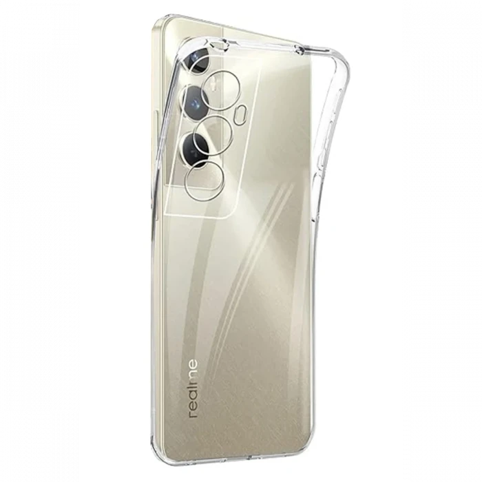 Realme C65 Kılıf Lüx Şeffaf Silikon