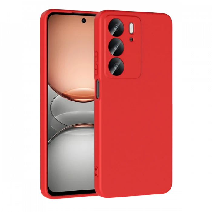 Realme C75 4G First Silikon - Kırmızı