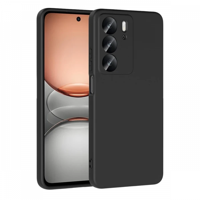 Realme C75 4G First Silikon - Siyah