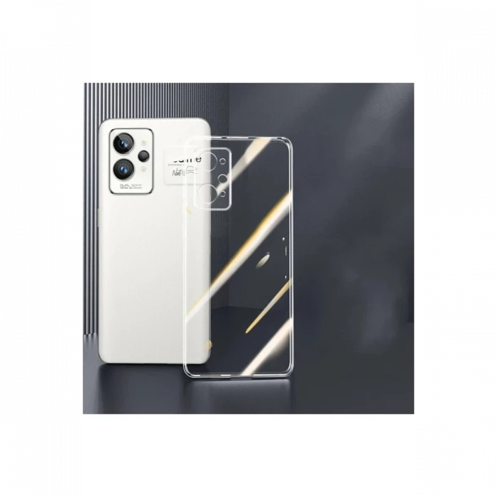 Realme GT2 5G Kılıf Lüx Şeffaf Silikon