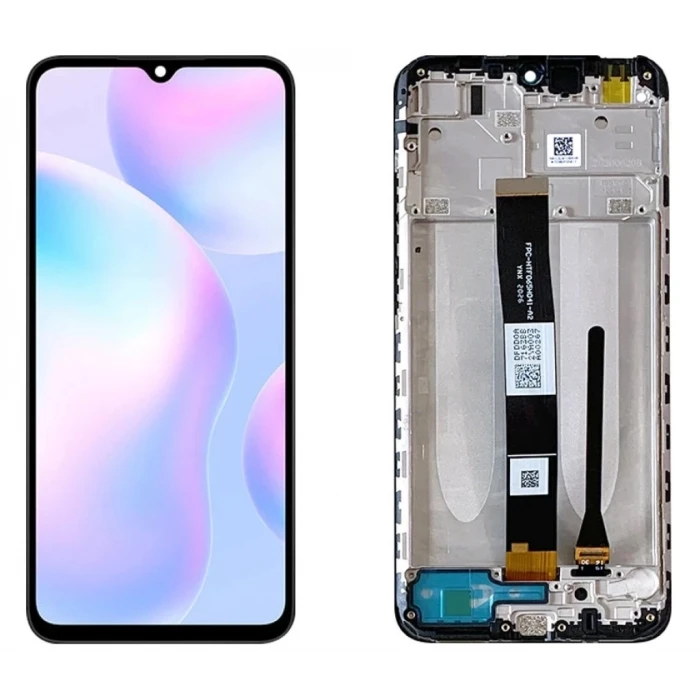Redmi 9A - 9C Dokunmatik Ekran Çıtalı (Siyah)
