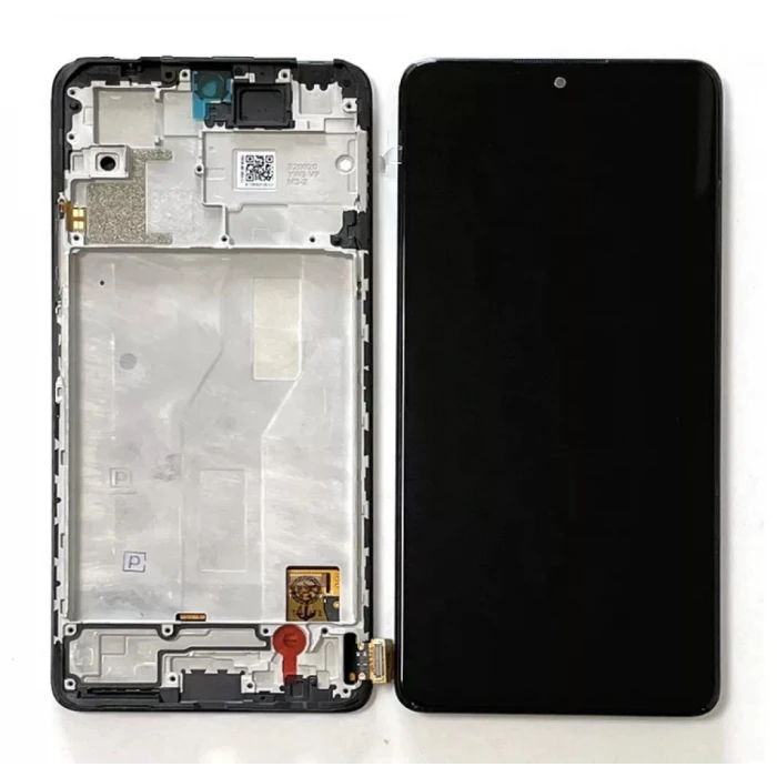Redmi Note 10 4g Lcd Ekran Dokunmatik Çıtalı Siyah