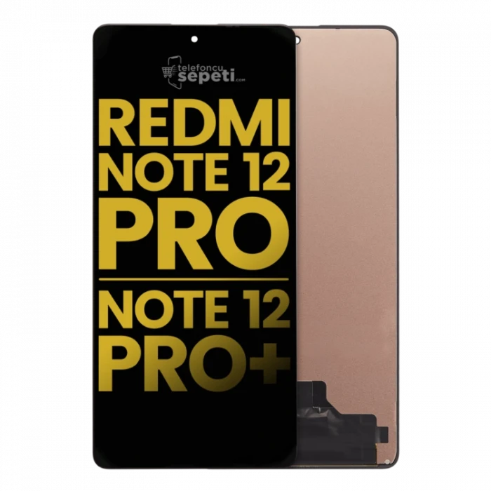 Redmi Note 12 Pro Uyumlu Ekran Dokunmatik Siyah Çı