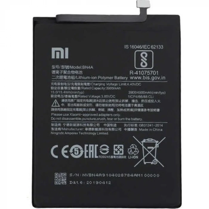 Redmi Note 7 (BN4A) Batarya Pil 4000 mAh