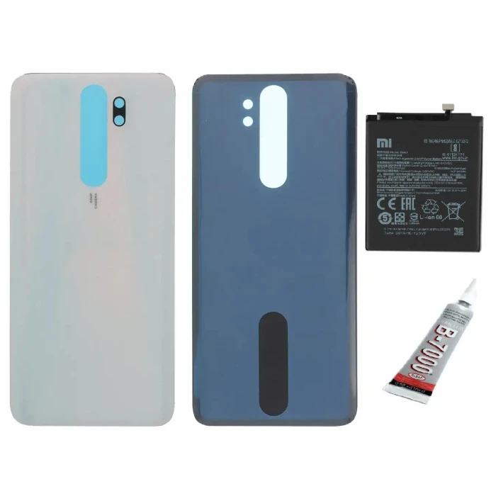REDMİ NOTE 8 PRO ARKA BATARYA KAPAĞI ,BATARYA VE B
