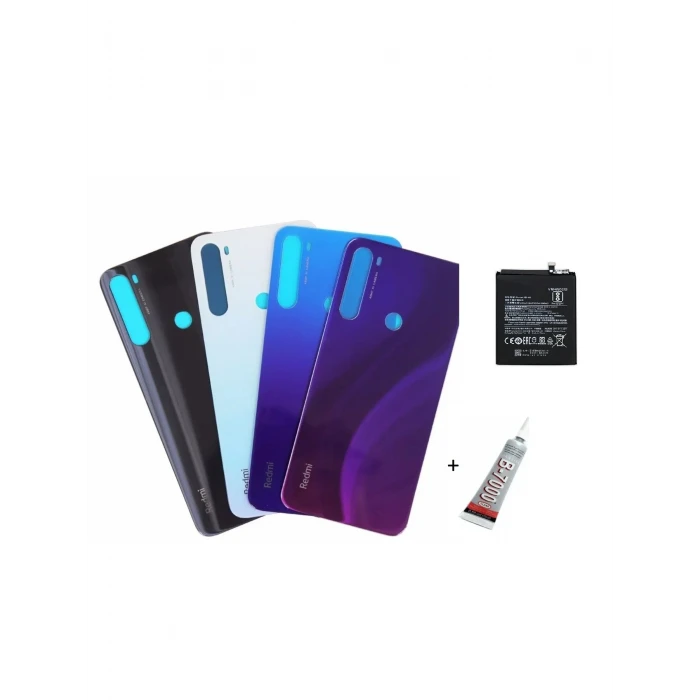 REDMİ NOTE 8 Uyumlu ARKA BATARYA KAPAĞI ,BATARYA V