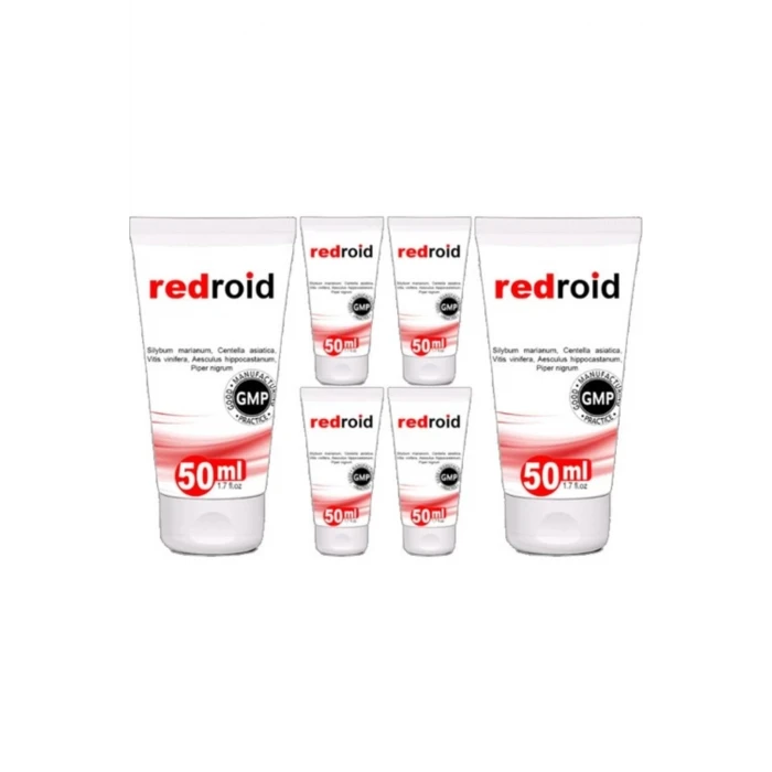 Redroid 6lı Paket Rahatlatıcı Masaj Kremi 50 ml Özel Krem