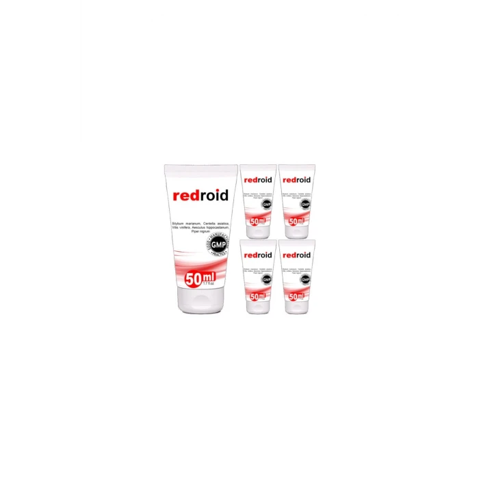Redroid Rahatlatıcı  Bakım Masaj Kremi 5x50 ml