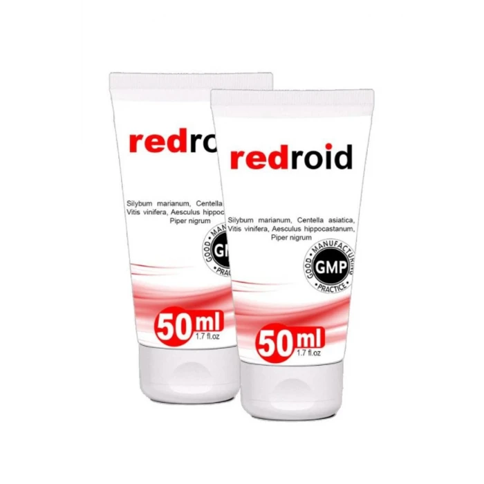 Redroid  Rahatlatıcı  Masaj Bakım Kremi50 ml 2 Adet