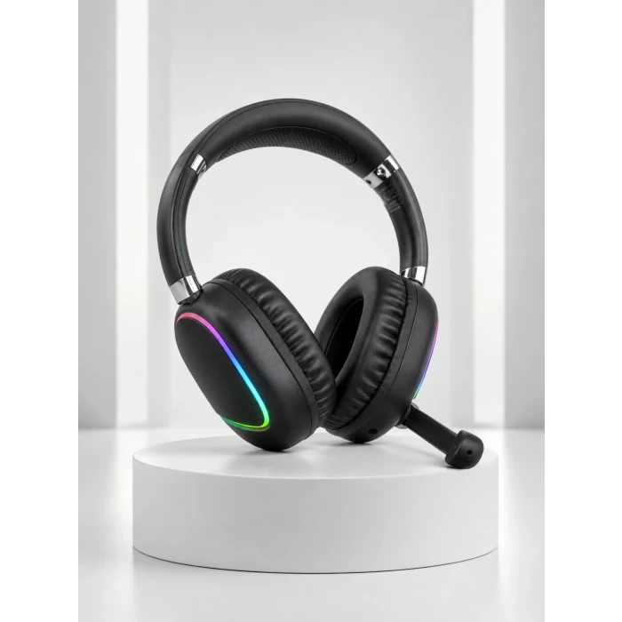 RGB SİYAH KULAKLIK MAX-17