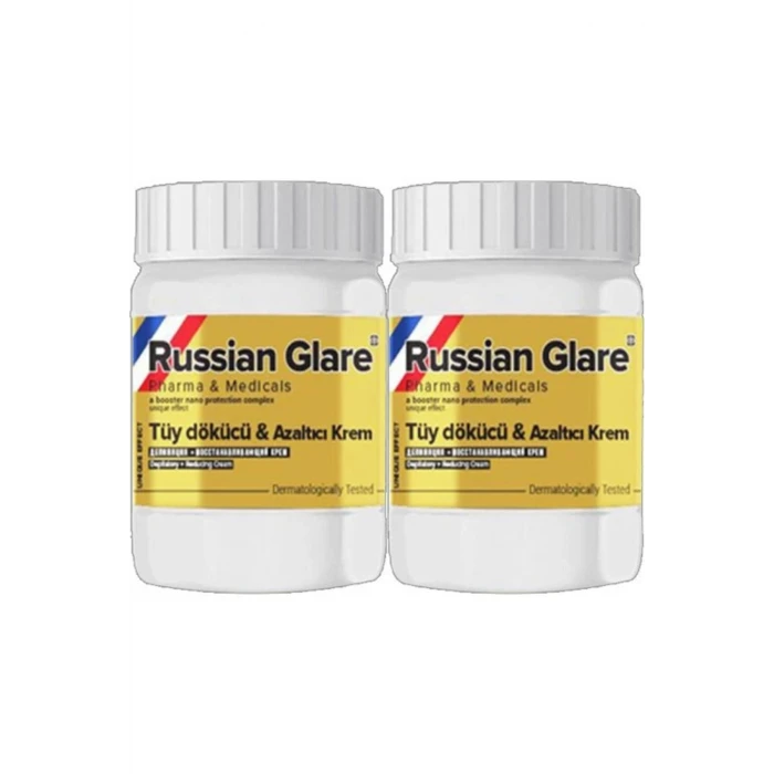 Russ Glare Tüylere Krem  Nano 2li x 50 ml Russ Merhemi