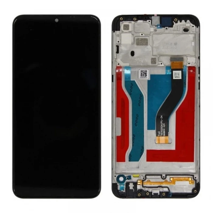 Samsung A10S Dokunmatik Ekran Siyah Çıtalı (Servis