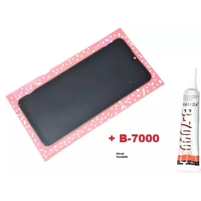 SAMSUNG A12, A125 SRV Ekran Dokunmatik (B7000 15 M