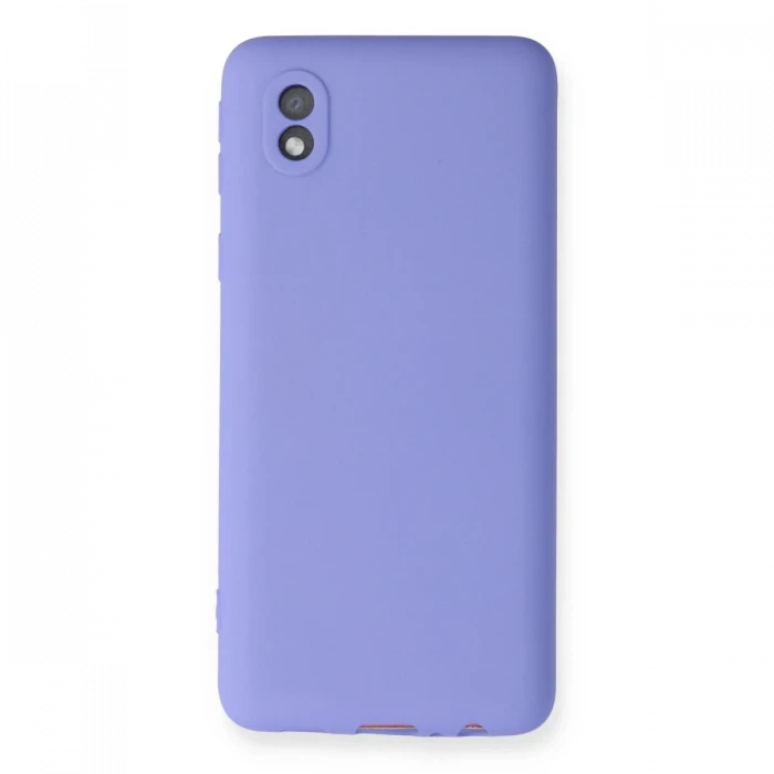 Samsung Galaxy A01 Core Kılıf First Silikon - Lila