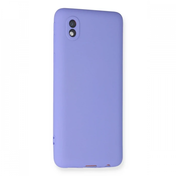 Samsung Galaxy A01 Core Kılıf First Silikon - Lila