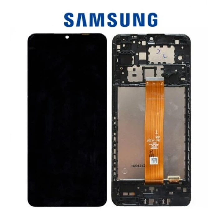 Samsung Galaxy A02 SM-A022 Çıtalı Lcd Ekran (Siyah