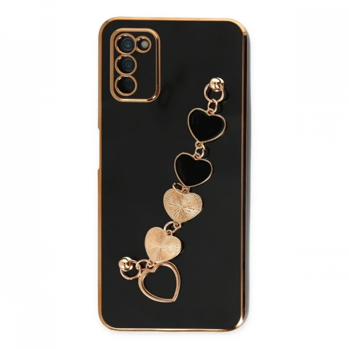 Samsung Galaxy A03S Kılıf Esila Silikon - Siyah