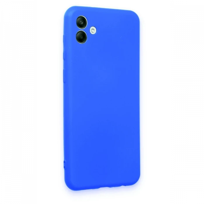 Samsung Galaxy A04 Kılıf First Silikon - Mavi
