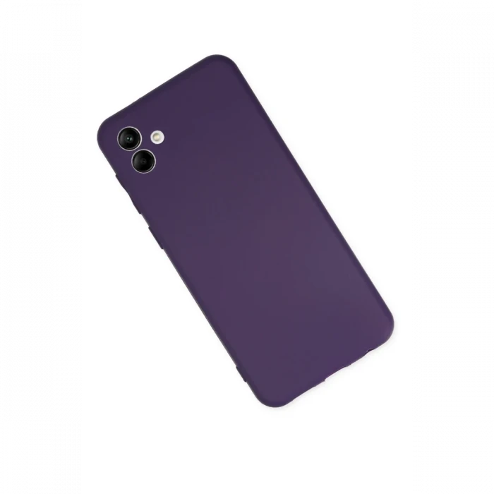 Samsung Galaxy A04 Kılıf First Silikon - Mor