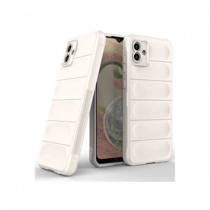 Samsung Galaxy A04 Kılıf Optimum Silikon - Krem