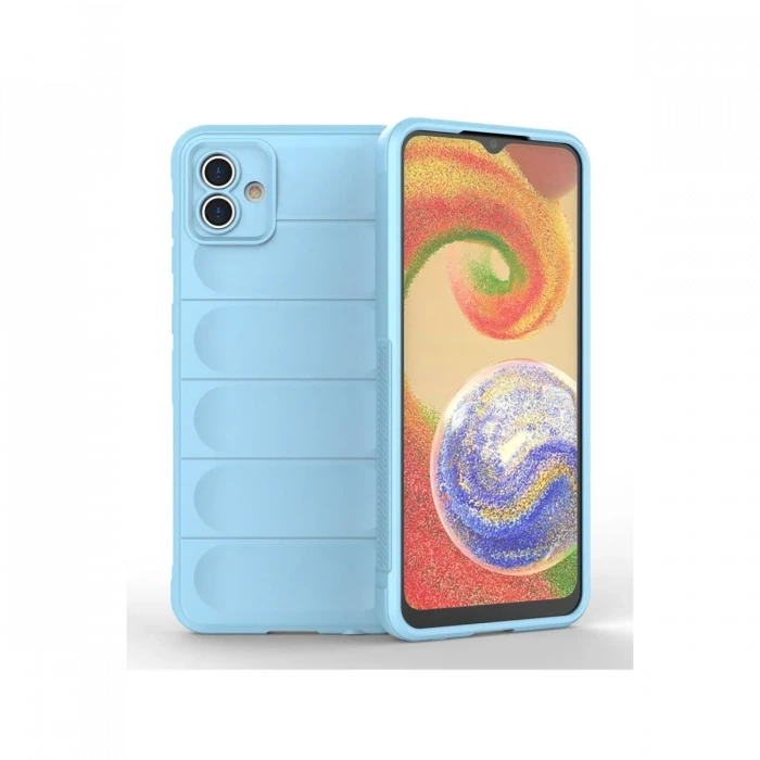 Samsung Galaxy A04 Kılıf Optimum Silikon - Sky Blue