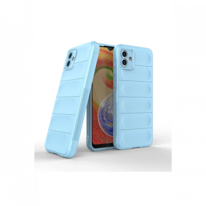 Samsung Galaxy A04 Kılıf Optimum Silikon - Sky Blue