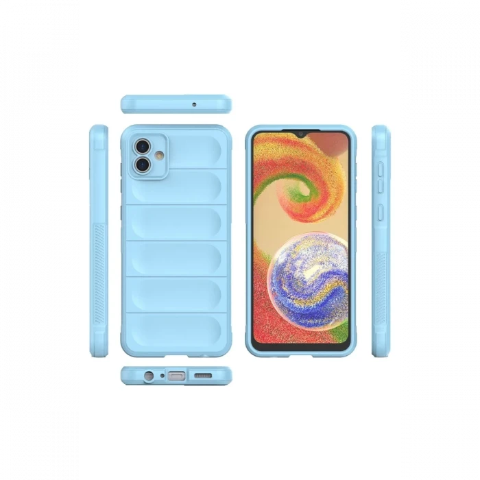 Samsung Galaxy A04 Kılıf Optimum Silikon - Sky Blue