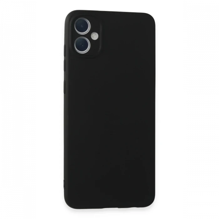 Samsung Galaxy A05 Kılıf First Silikon - Siyah