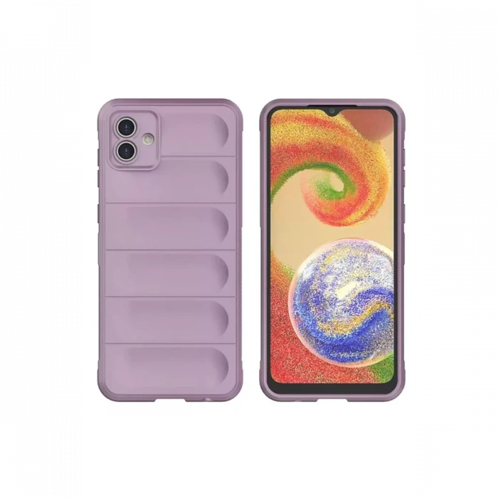 Samsung Galaxy A05 Kılıf Optimum Silikon - Mor