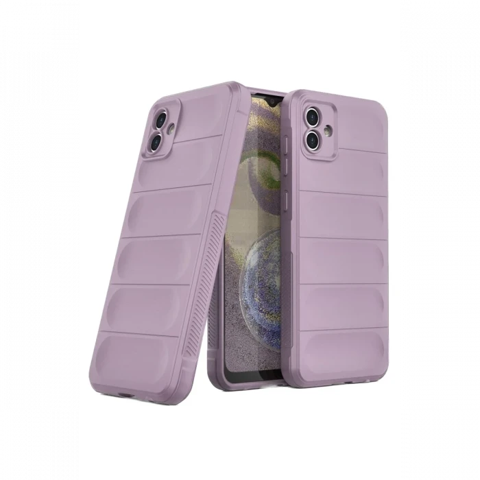 Samsung Galaxy A05 Kılıf Optimum Silikon - Mor