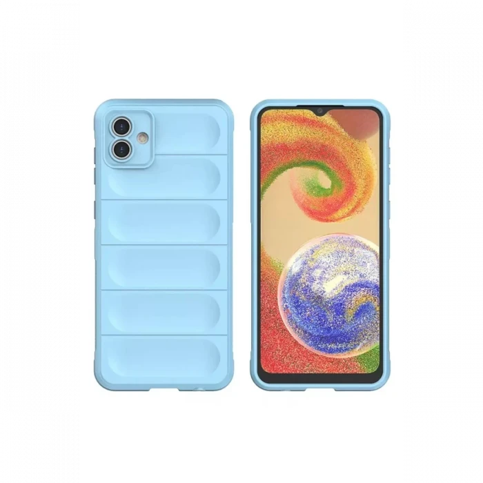 Samsung Galaxy A05 Kılıf Optimum Silikon - Sky Blue