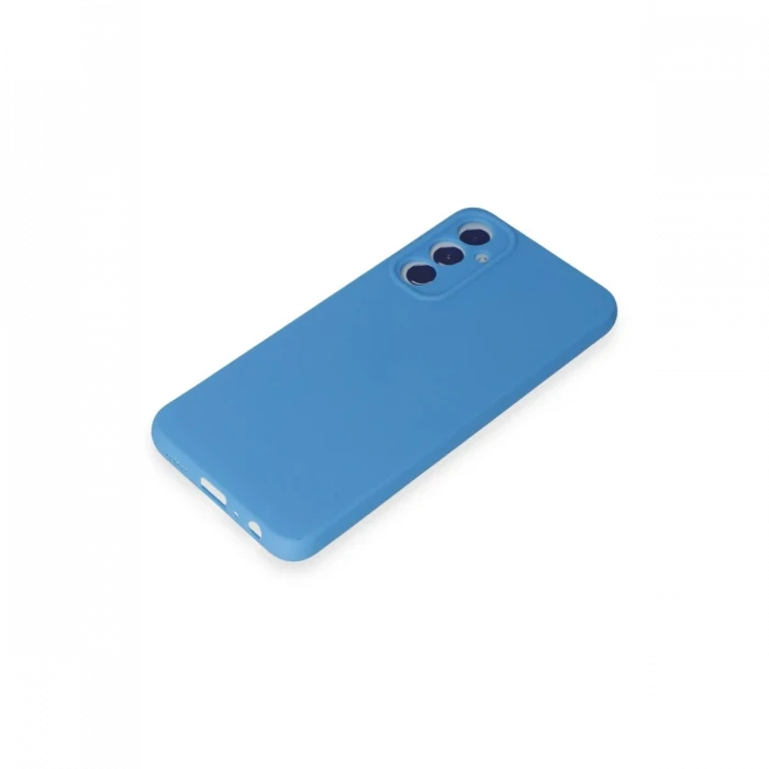 Samsung Galaxy A05S Kılıf First Silikon - Mavi