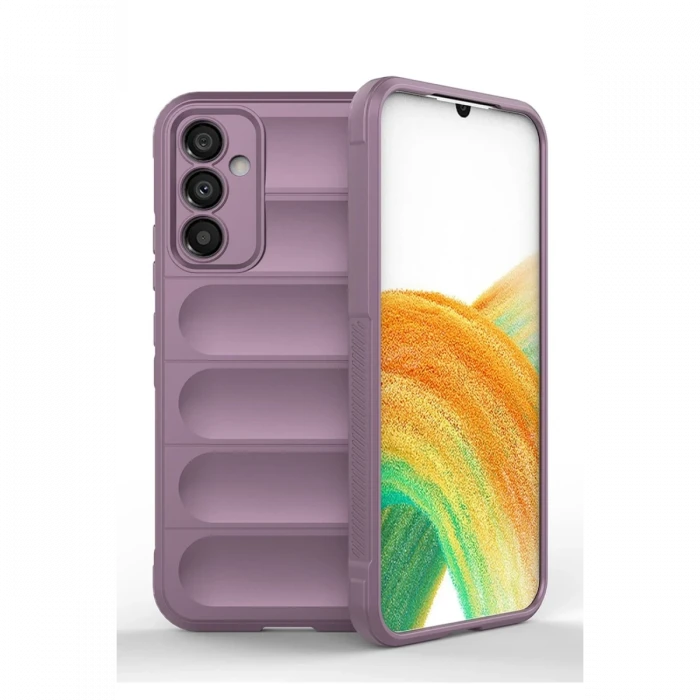 Samsung Galaxy A05S Kılıf Optimum Silikon - Mor