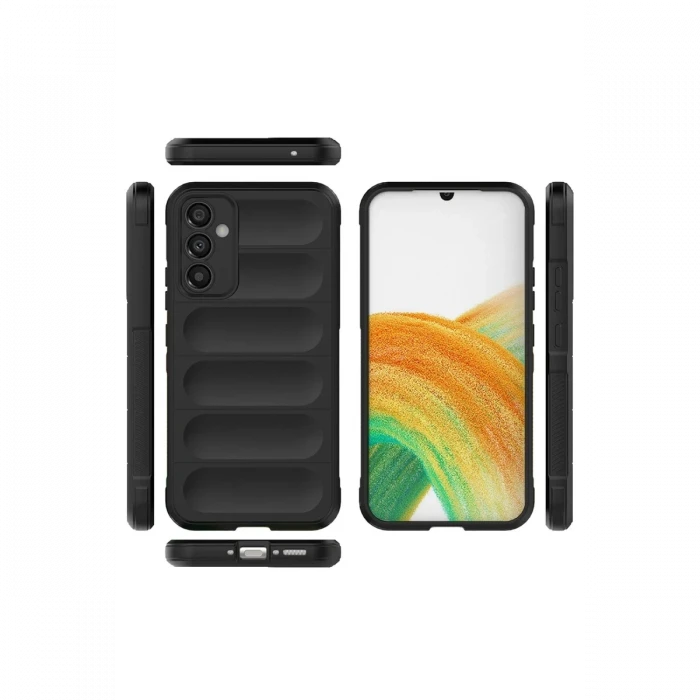 Samsung Galaxy A05S Kılıf Optimum Silikon - Siyah