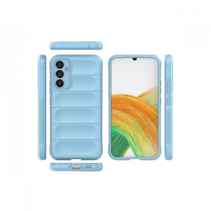 Samsung Galaxy A05S Kılıf Optimum Silikon - Sky Blue