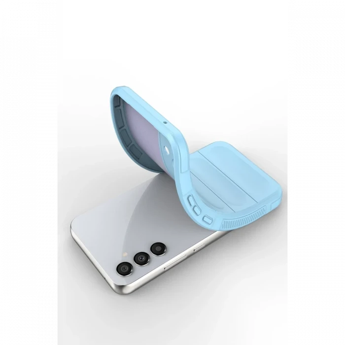 Samsung Galaxy A05S Kılıf Optimum Silikon - Sky Blue