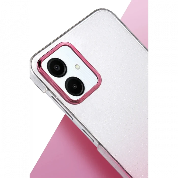 Samsung Galaxy A06 Glossy Kapak - Pembe