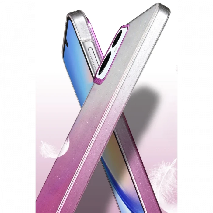 Samsung Galaxy A06 Glossy Kapak - Siyah