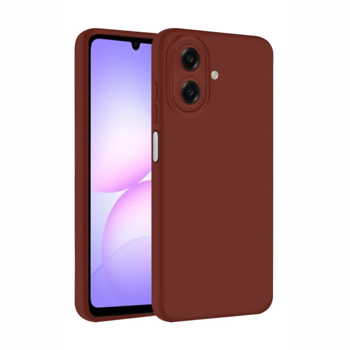 Samsung Galaxy A07 4G First Silikon - Bordo